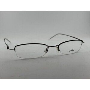SAKAI Eyewear - 2455/01 50-18-135 Brown Metal Wire Eyeglass Frames